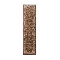Brown Vintage Bordered Traditional Rug Munich 60X230