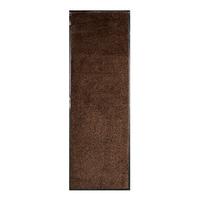 brown polypropylene machine washable rubber mats