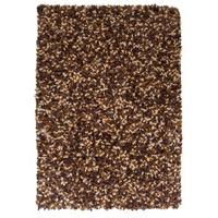 Brown Soft Shag Rug Carnaby Large