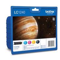 Brother LC1240 BK/C/M/Y Original Multipack Ink Cartridges