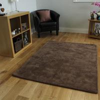 Brown Cotton Rug Oslo Medium