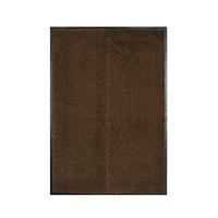 Brown Cotton Machine Washable Absorbent Kitchen Rubber Mats