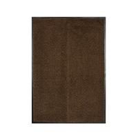 brown cotton machine washable absorbent kitchen rubber mats
