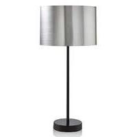 brooklyn chrome shiny table lamp