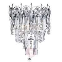 Brilliant Catherine wall light with crystals