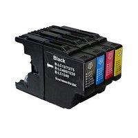 brother lc1240 full set compatible ink cartridges