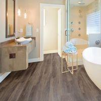brown natural oak effect waterproof luxury vinyl click flooring 220m p ...
