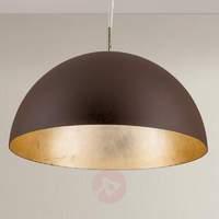 brown gold nerry pendant light