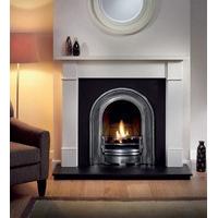 Brompton Agean Limestone Fireplace Package With Coronet Cast Insert