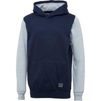 brave soul junior boys state oth hoody navylight grey marl