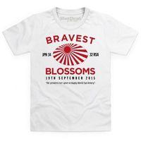 Bravest Blossoms Kid\'s T Shirt