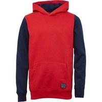 Brave Soul Junior Boys State OTH Hoody Red/Navy