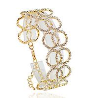 Bracelet Chain Bracelet Alloy Circle Fashion Wedding / Party / Daily / Casual Jewelry Gift Gold / Silver, 1pc