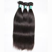 Brazilian Straight Hair 3 Bundles Total 300g Unprocessed Virgin Human Hair Weave Extensions