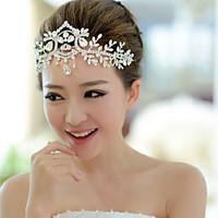 Bride\'s Crystal Rhinestone Forehead Wedding Headdress 1 PC
