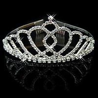 Bridal Wedding Princess Pageant Prom Crystal Tiara Crown Headband