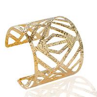 Bracelet Cuff Bracelet Alloy Tube Fashion Wedding / Party / Daily / Casual Jewelry Gift Gold / Silver, 1pc