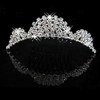 Bridal Wedding Princess Pageant Prom Crystal Tiara Crown Headband