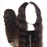 Brazilian U Part Wig Virgin Human Hair U Part Wigs With 2x4 Opening Body Wavy Upart Wig Natural Color Middle Part