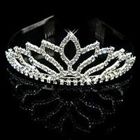 bridal wedding princess pageant prom crystal tiara crown headband