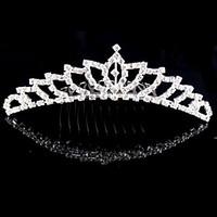 Bridal Wedding Princess Pageant Prom Crystal Tiara Crown Headband