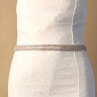 Bride Wedding Jewelry Belt Girdle Rhinestone Crystal Handmade Accessories European And American Style Jewelry