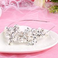 brides silver crystal wedding hair accessories headbands headpiece hai ...