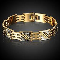 Bracelet/Chain Bracelets Gold Plated Circle Fashionable Daily / Casual Jewelry Coppery1pc Christmas Gifts