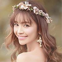 Bride\'s Flower Rhinestone Forehead Wedding Hair Accessories Headbands 1 PC