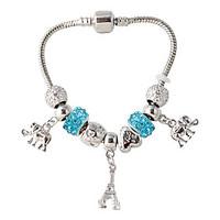 Bracelet Strand Bracelet Alloy Irregular Fashion Wedding / Party Jewelry Gift White / Red / Blue, 1pc