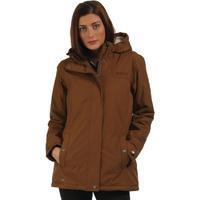 brodiaea jacket saddle brown