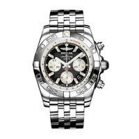 Breitling Chronomat 44 men\'s automatic stainless steel bracelet watch