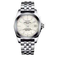 Breitling Galactic 36 SleekT ladies\' mother of pearl dial stainless steel bracelet watch