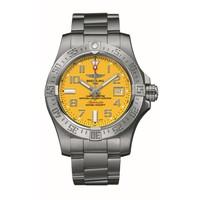 breitling avenger ii seawolf mens automatic stainless steel bracelet w ...