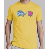 brain and heart shirt boy