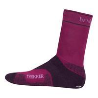 Bridgedale Women\'s Endurance Trekker Socks - Purple, Purple