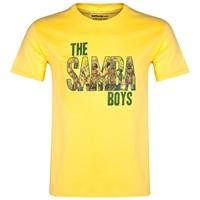 Brazil The Samba Boys T-Shirt Yellow