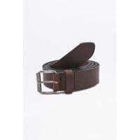 Brown Clean Leather Belt, BROWN