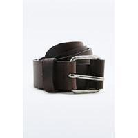 brown leather belt brown