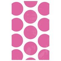 Bright Pink Polka Party Treat Bags