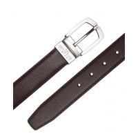 Brown Reversible Leather Belt 32\