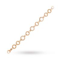 bronzallure 8 rounded link bracelet