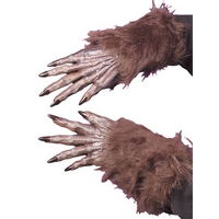 Brown Werewolf Gloves