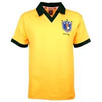 Brazil 1986 World Cup Retro Football Shirt