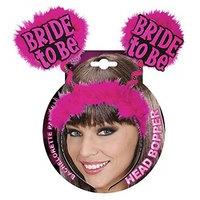 Bride To Be Head Boppers - Black Random Style & Theme Hats Caps & Headwear For