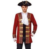 bristol novelty af009 pirate coat red uk chest 42 44