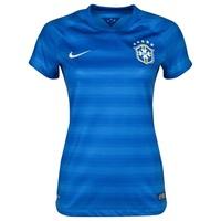 Brazil Away Shirt Womens Royal Blue 2014
