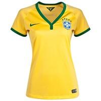 brazil home shirt yellow 201315 wms