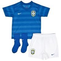 brazil away kit 2014 infants royal blue