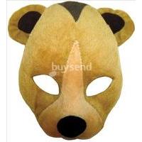 Brown Children\'s Bear Mask On Headband